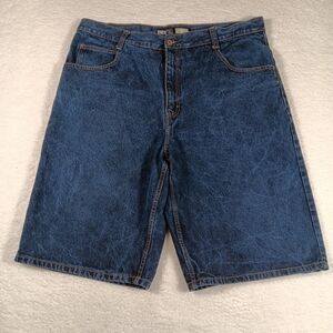 Southpole Shorts Mens 42 Blue Denim Baggy Streetwear Hip Hop Y2K